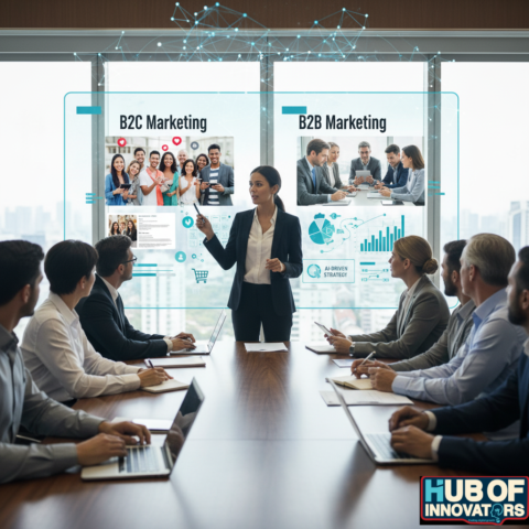 B2C vs B2B Marketing with AI | HI